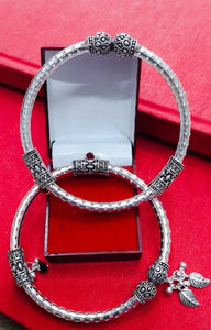 Designer Silver-plated  Anklets