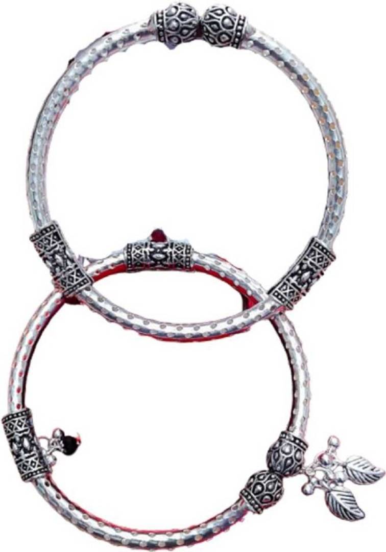 Designer Silver-plated  Anklets