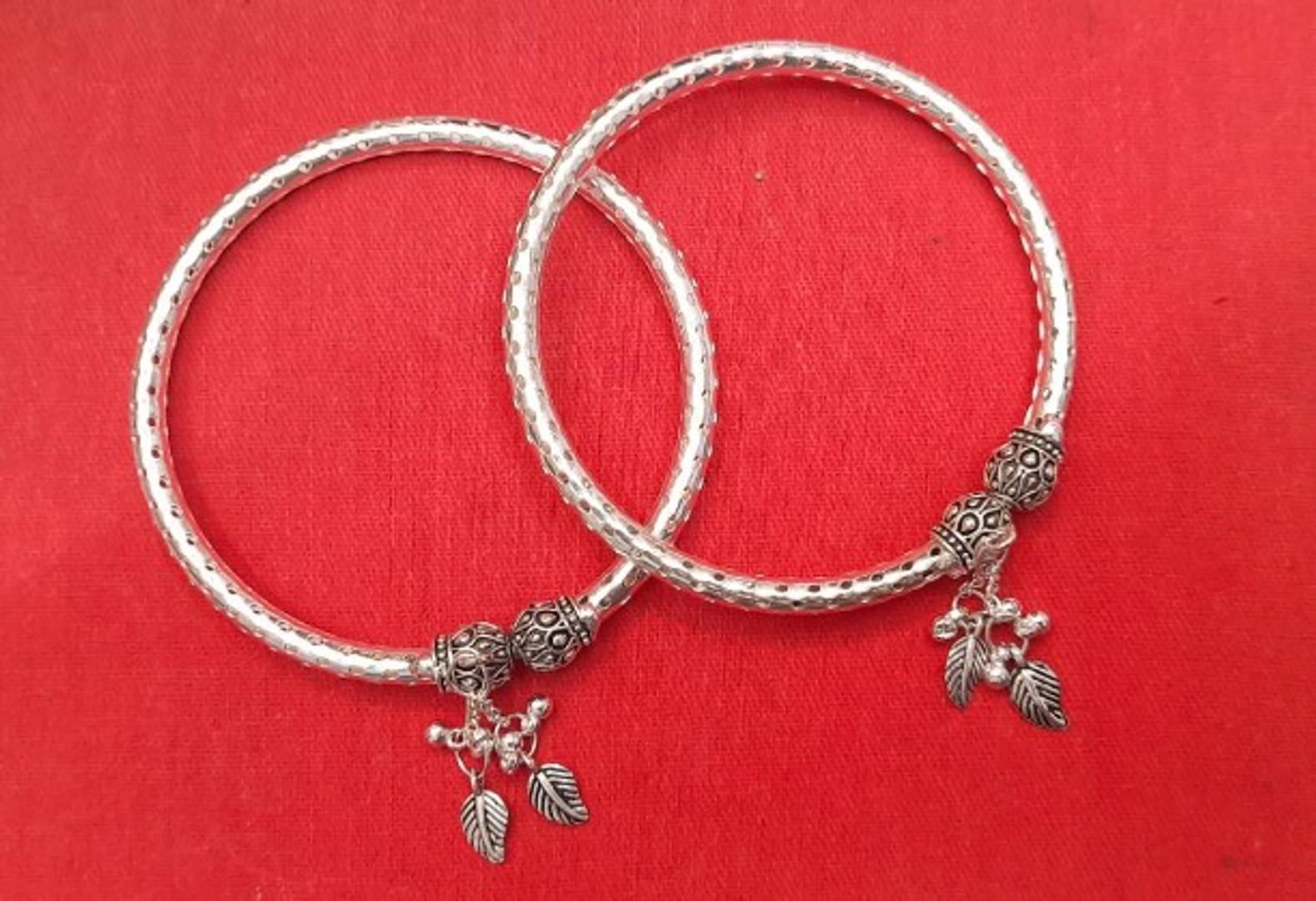 Designer Silver-plated  Anklets