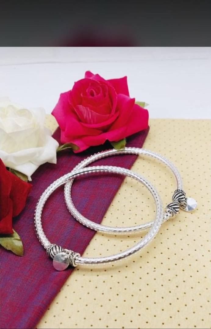 Designer Silver-plated  Anklets