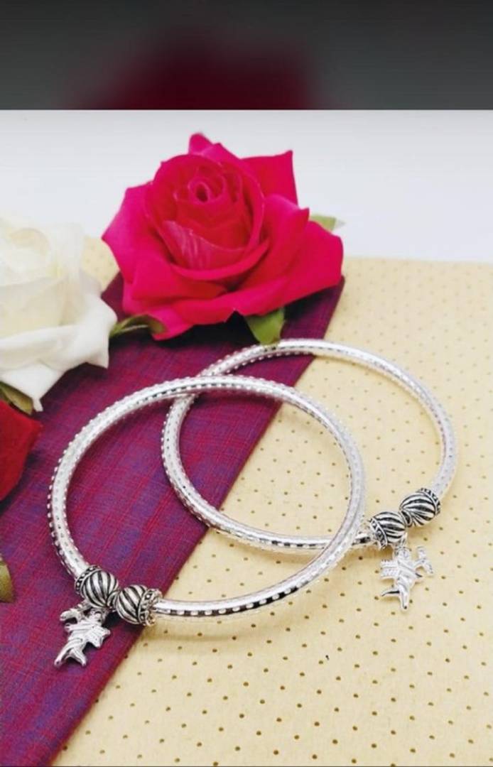 Designer Silver-plated  Anklets