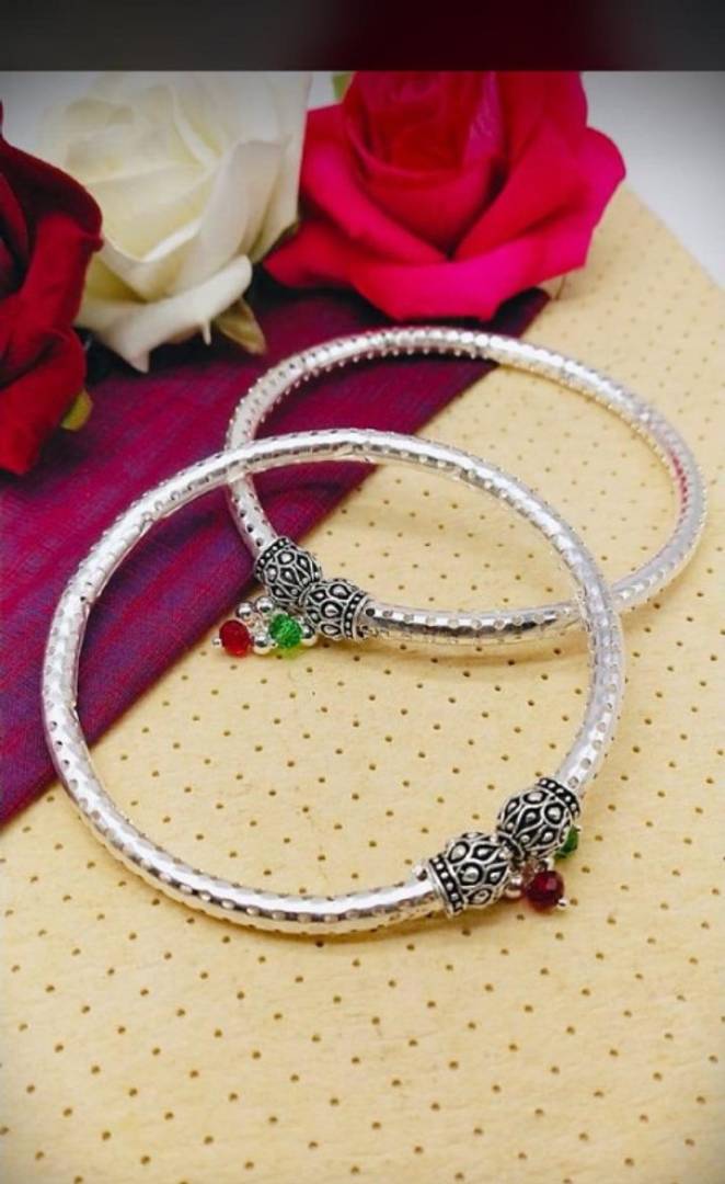 Designer Silver-plated  Anklets