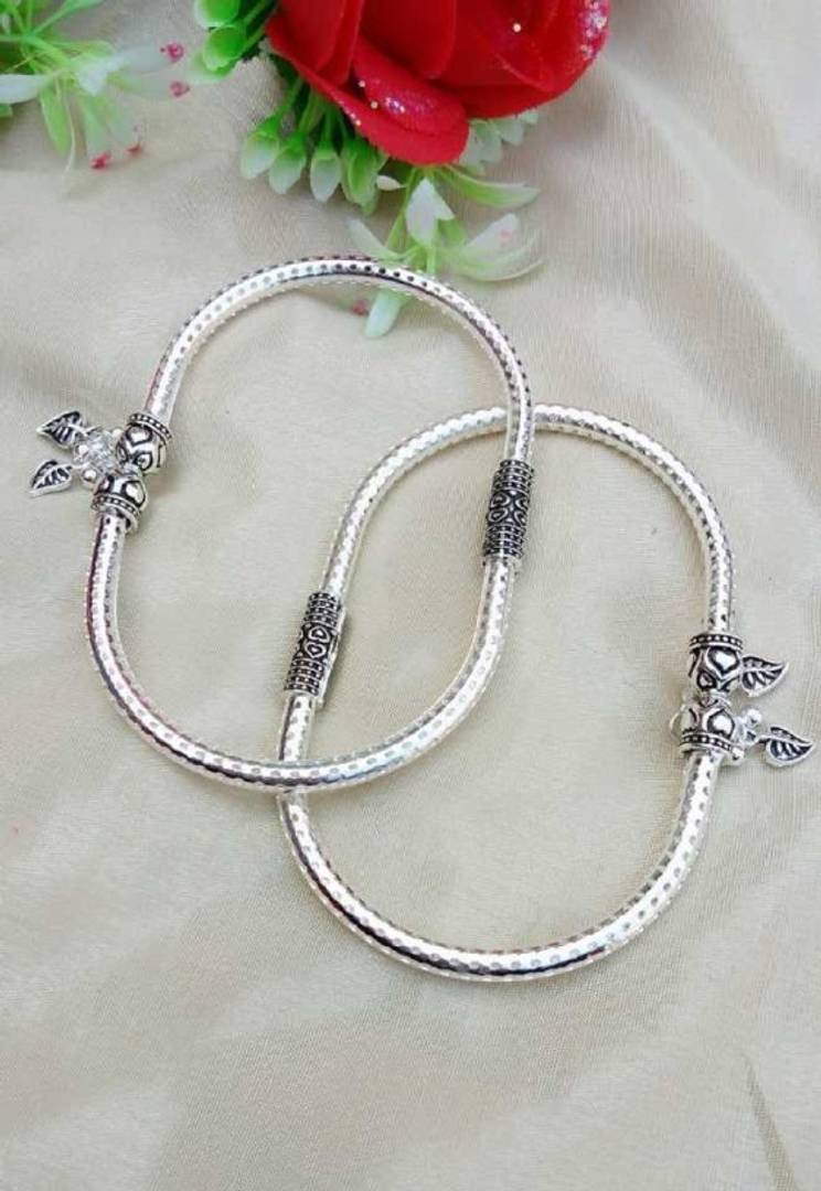 Designer Silver-plated  Anklets