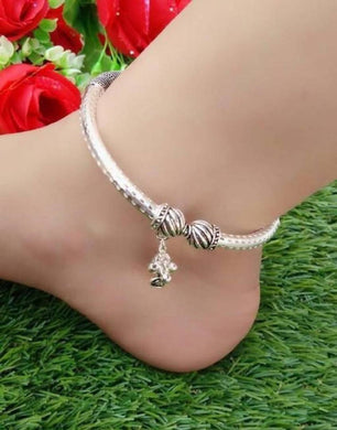 Designer Silver-plated  Anklets