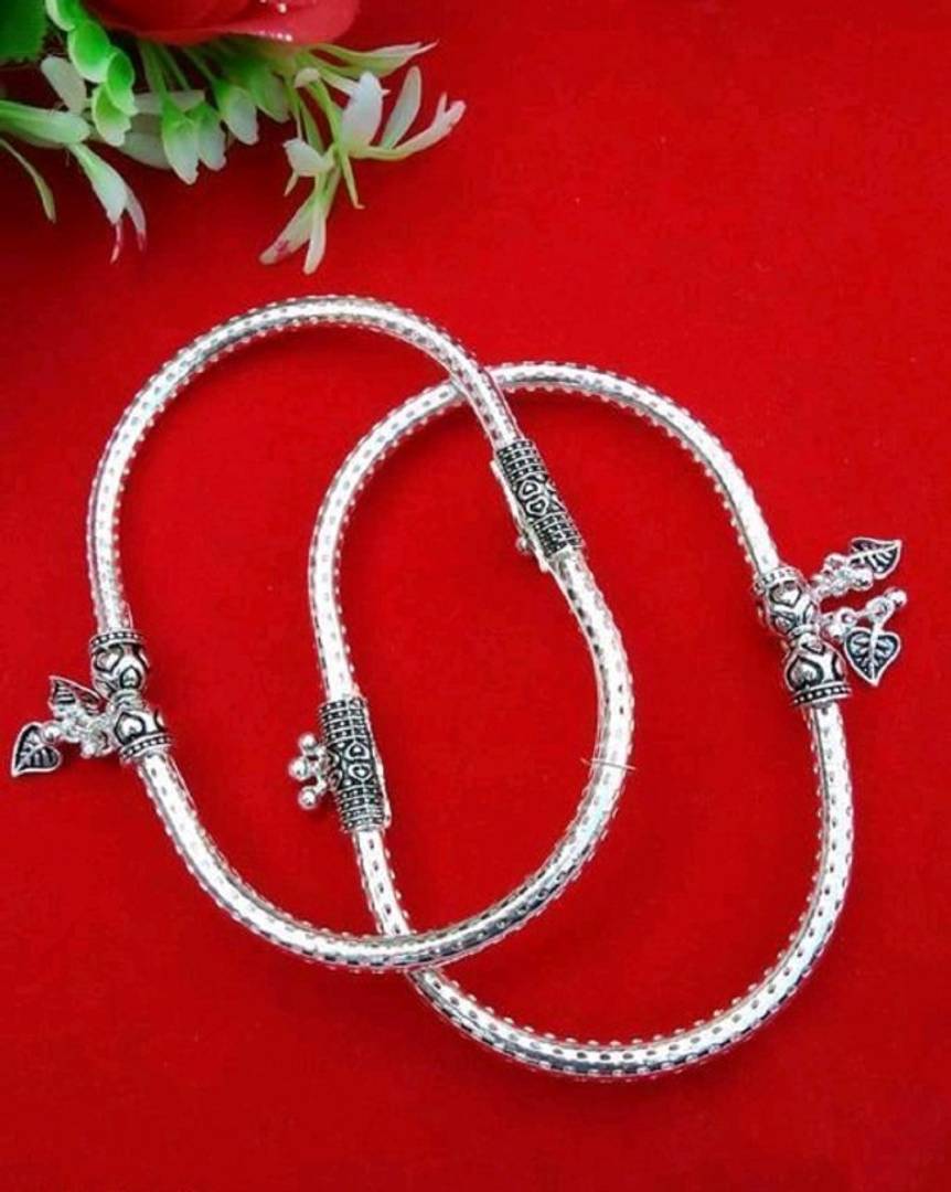 Designer Silver-plated  Anklets