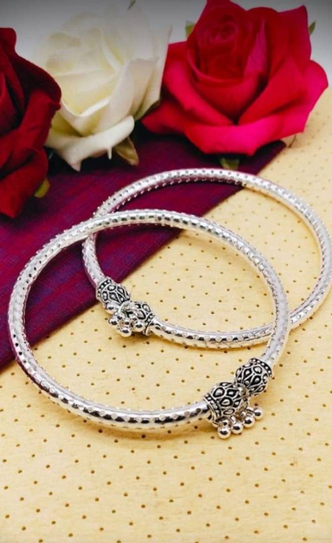 Designer Silver-plated  Anklets