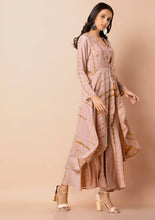Load image into Gallery viewer, Women&#39;s Embroidered Multicoloured Muslin Ethnic Jacket
