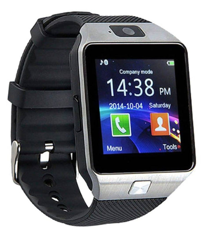 Mirza DZ09 Smart Watch & Selfie Stick For Gionee Gn715DZ09 Smart Watch With 4G Sim Card Memory Card Selfie Stick