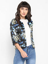 Load image into Gallery viewer, Women&#39;s Polyester Viscose Printed Jacket