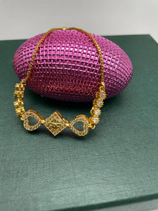 Vmkor Galaxy Women's Fashion Gold Plated Brilliant Bracelet for Women/Girls