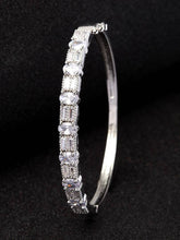 Load image into Gallery viewer, Designer American Diamond Openable Bracelet