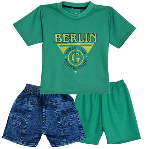 Stylish Kids Tshirt & Shorts Clothing set