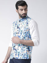 Load image into Gallery viewer, Men&#39;s White Viscose
 Printed Nehru Jackets