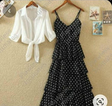 Load image into Gallery viewer, Stylish Crepe Polka Printed Dress For Women