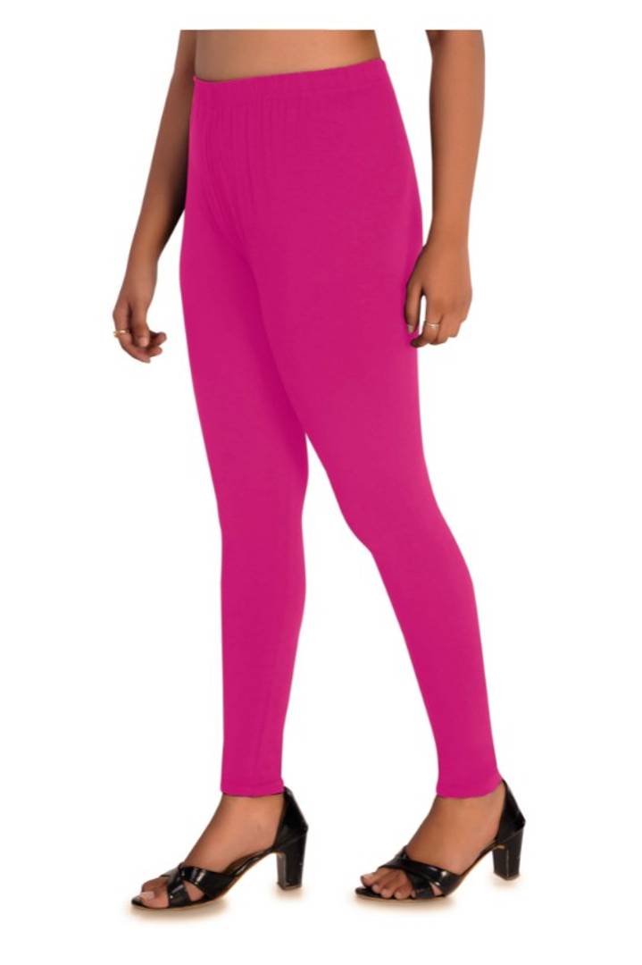 Women Worth Stretchable Ankel Length Cotton Lycra Leggings