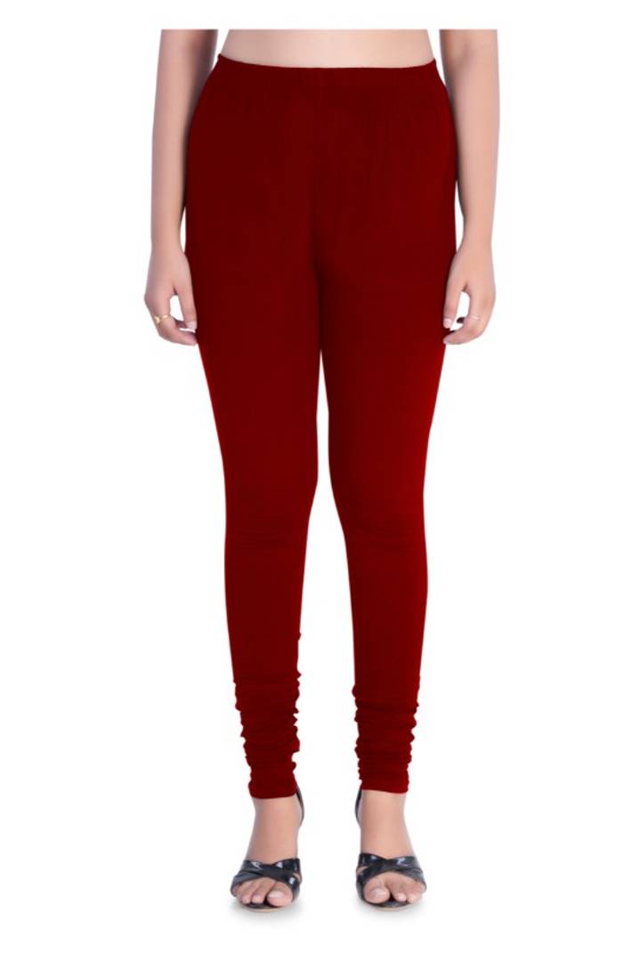 Women Worth Stretchable Cotton Lycra churidar Leggings