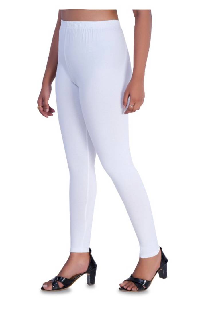 Women Worth Stretchable Ankel Length Cotton Lycra Leggings Combo Pack of 2