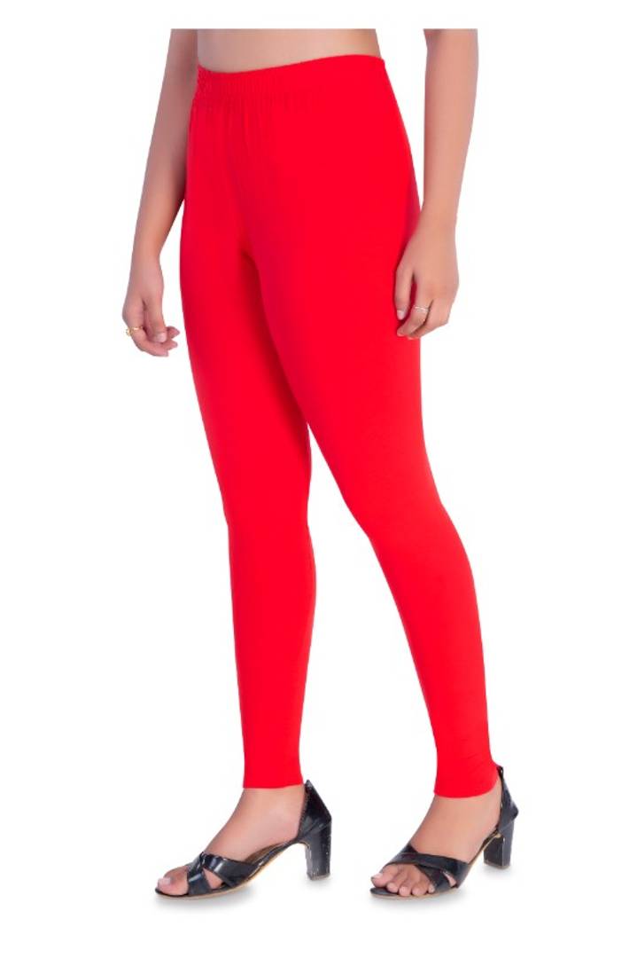 Women Worth Stretchable Ankel Length Cotton Lycra Leggings Combo Pack of 2