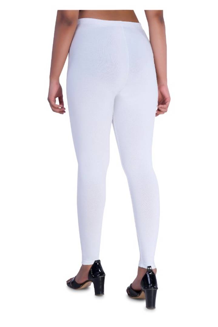 Women Worth Stretchable Ankel Length Cotton Lycra Leggings Combo Pack of 2