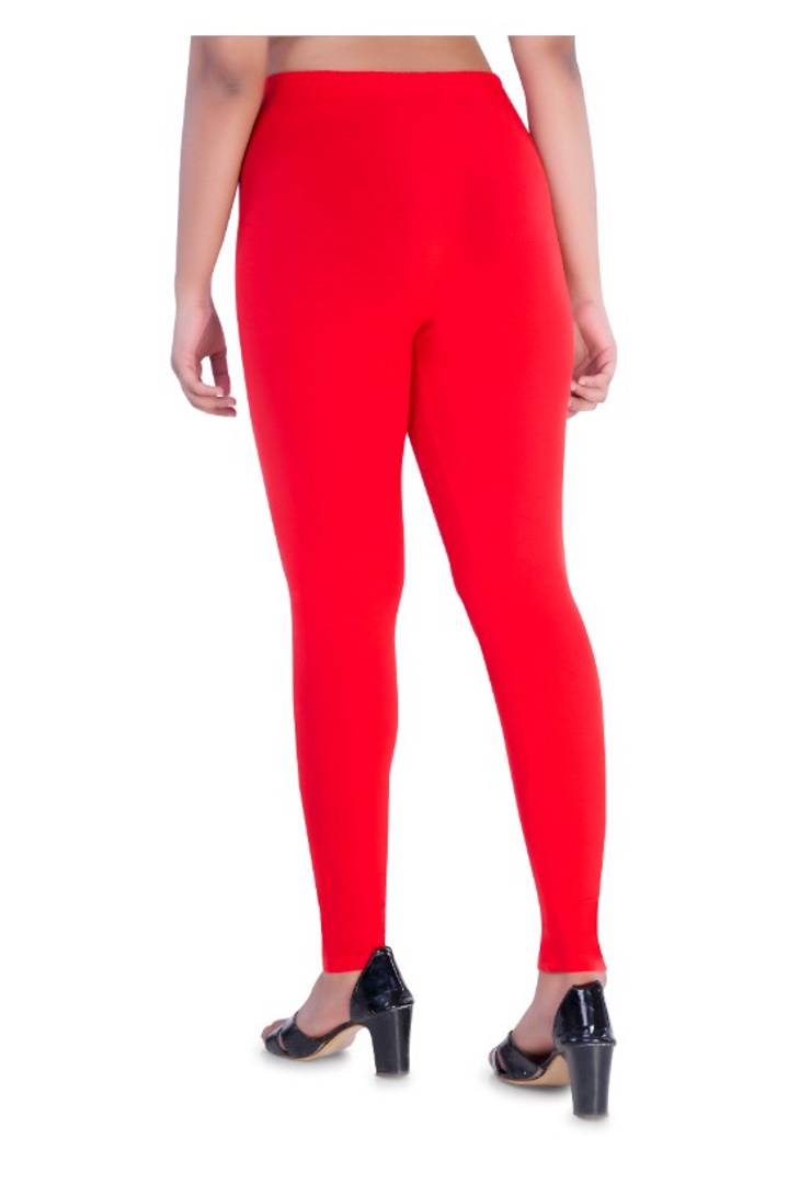 Women Worth Stretchable Ankel Length Cotton Lycra Leggings Combo Pack of 2