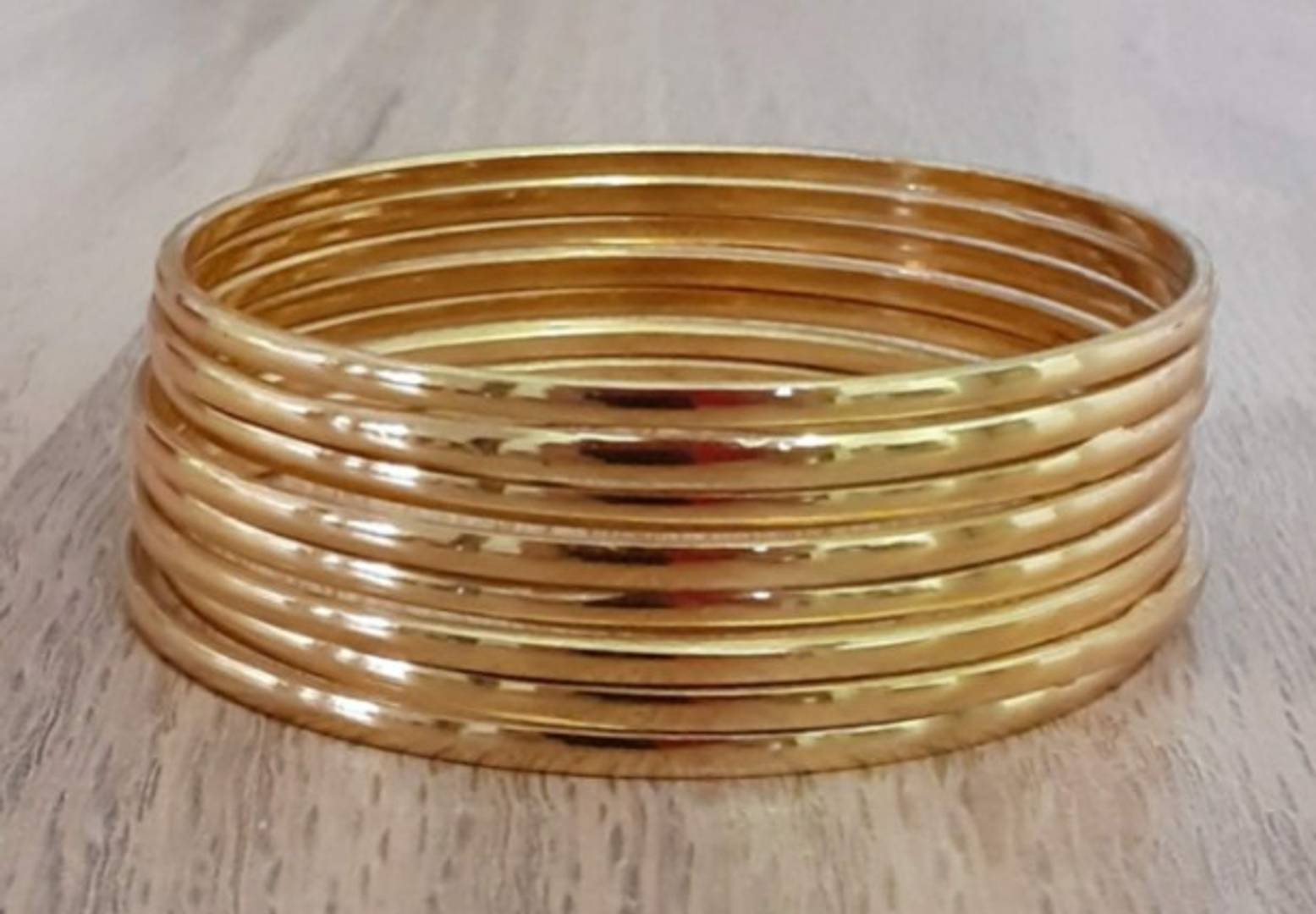Latest Beautiful Copper Gold Plated Bangles