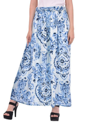 Women's Rayon Printed Ethnic Skirt