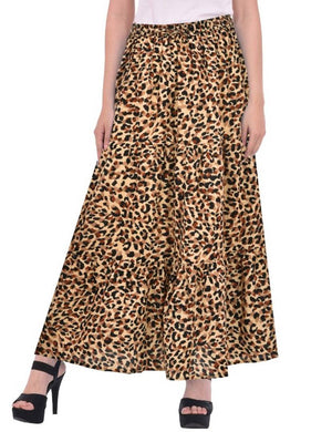 Women's Cotton Printed Ethnic Skirt