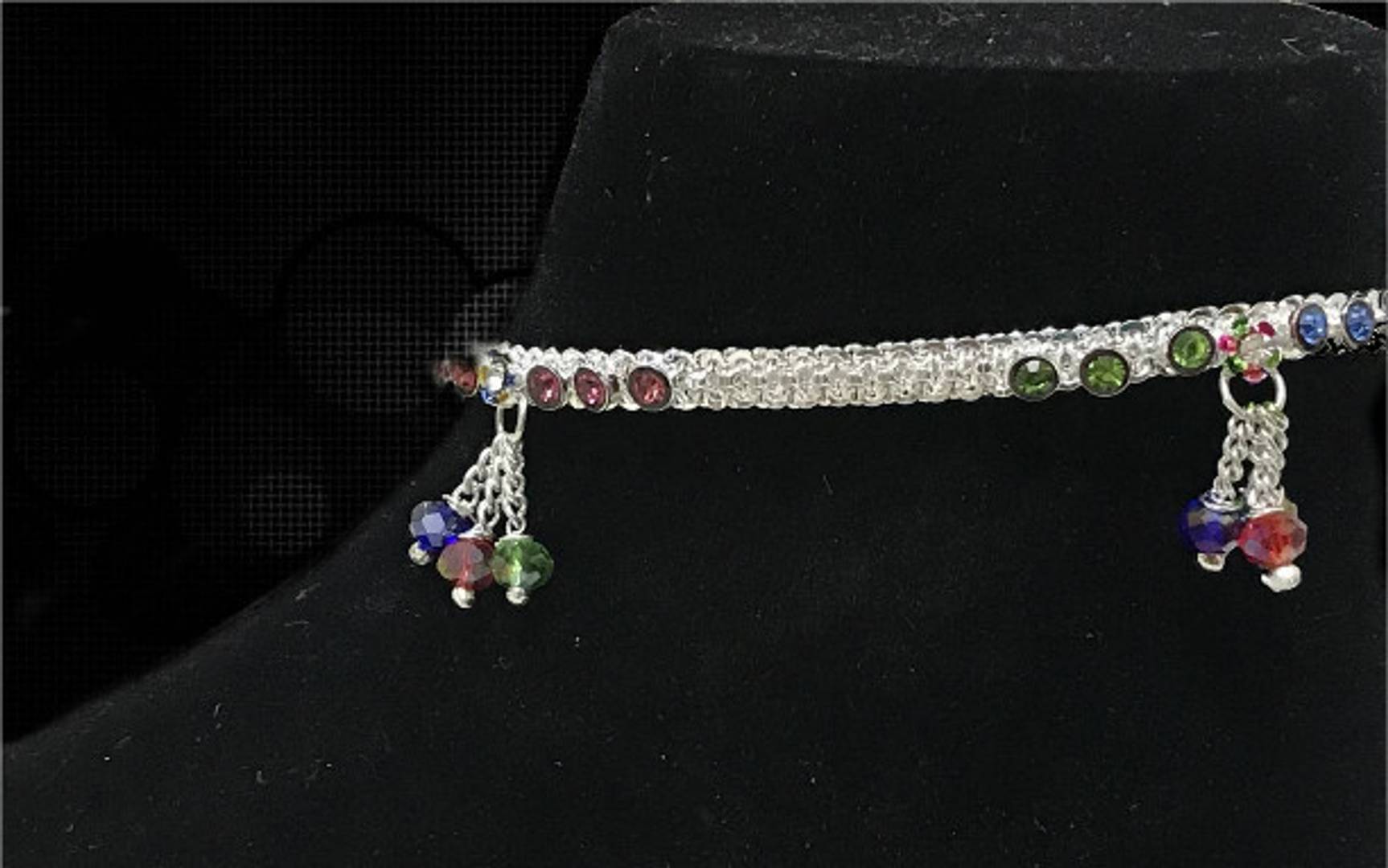 Latest Attractive Alloy Silver Plated Anklet for Women