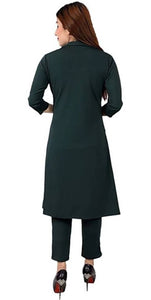 exclusively Imported Stretchable fabric 3 Pc set,Super Top Pant and Shrug.
