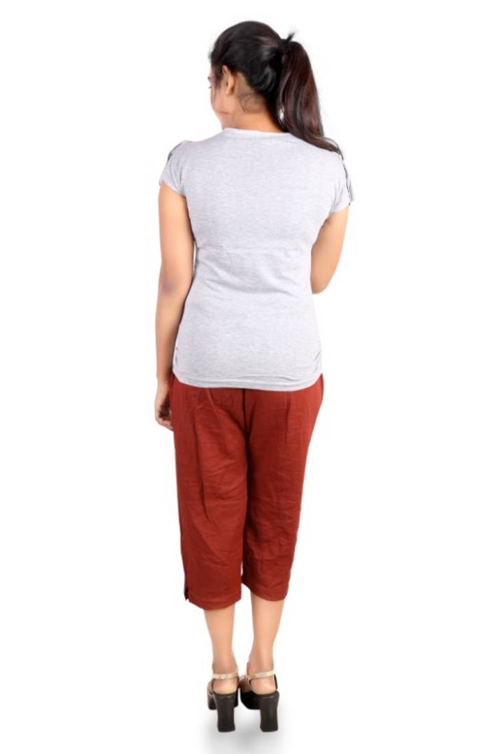 Trendy Cambric Cotton Top for Women