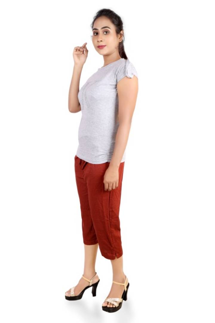 Trendy Cambric Cotton Top for Women