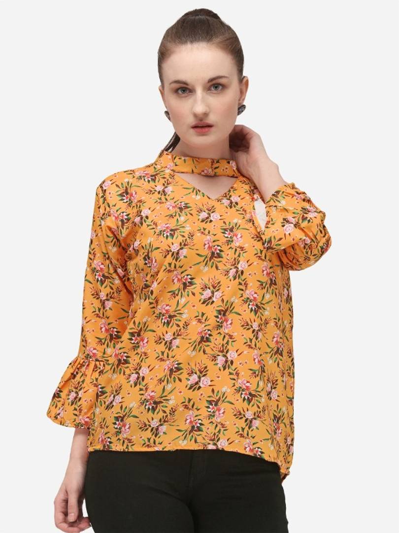 Stylist Designed Printed Rayon Top