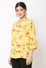 Load image into Gallery viewer, Women Casual Yellow Top