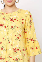 Load image into Gallery viewer, Women Casual Yellow Top