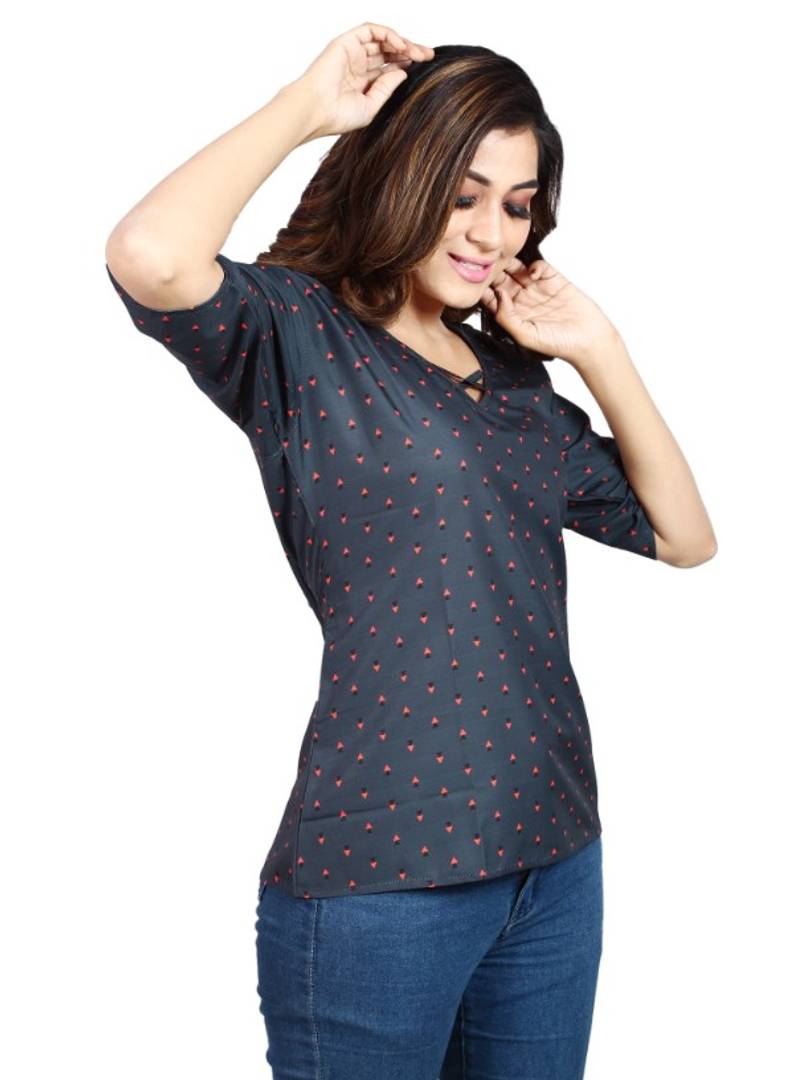 Trendy Poly Crepe Top for Women