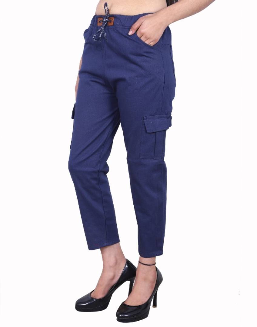 Fashionable Womens Cargo Jogger Pants