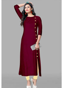 Button wali kurti store