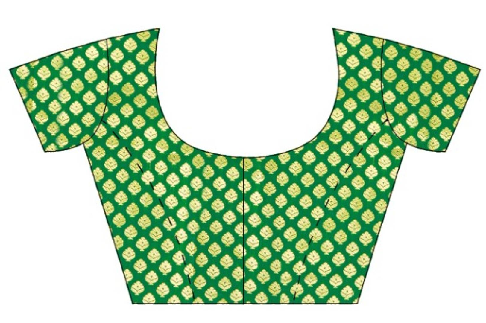 Latest Attractive Cotton Blend Semi Stitched Lehenga Choli