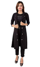 Load image into Gallery viewer, Trendy Acrylic Stretchable fabric 3 Pc set, Top Pant and Shrug