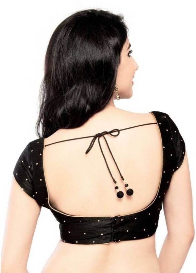 Women Satin unstitched blouse