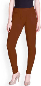 Women Cotton Blend Solid Leggings