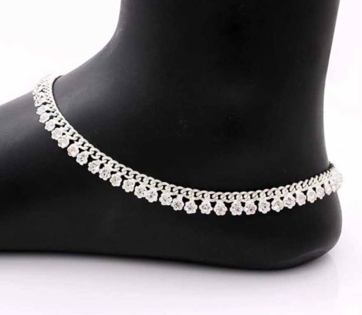 Women Anklet Silver Anklet