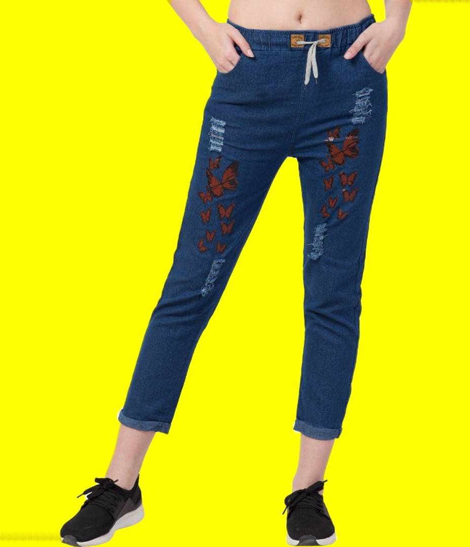 Jogger Fit Women And  Girls  Jeans