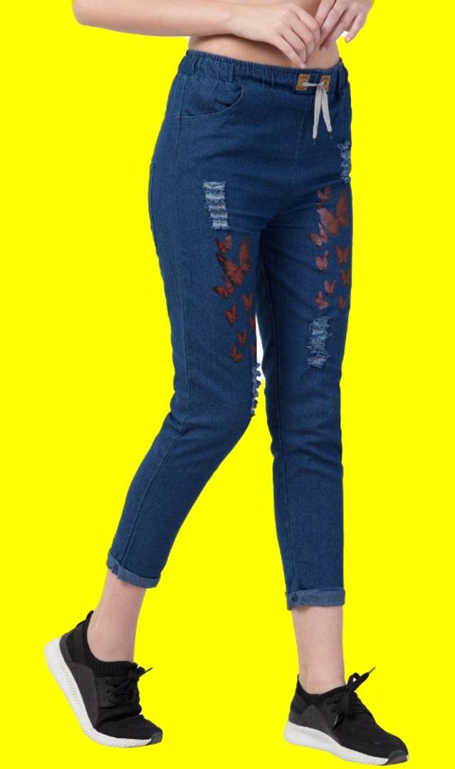 Jogger Fit Women And  Girls  Jeans