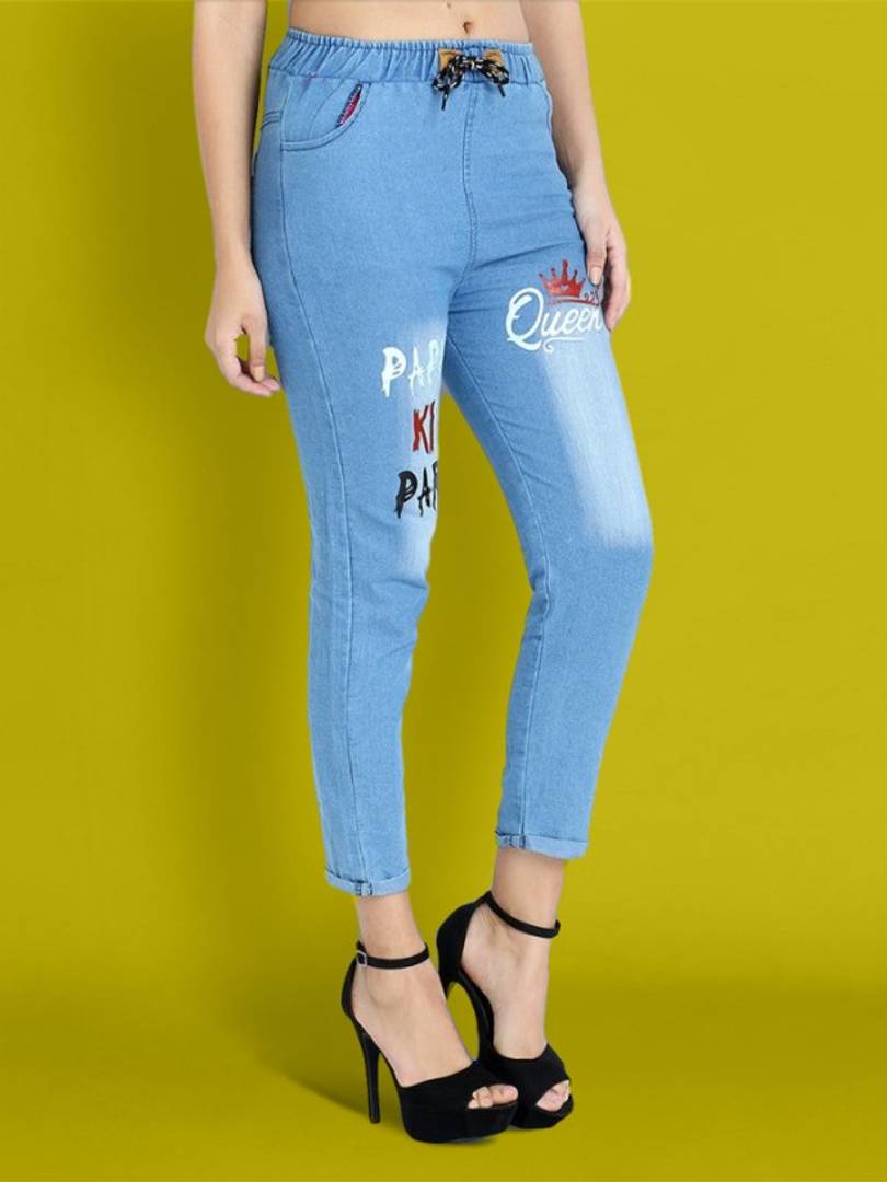 Jogger Fit Women And  Girls  Jeans