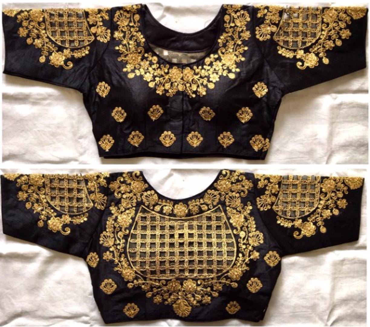 Latest Beautiful Silk Blend Stitched Blouse