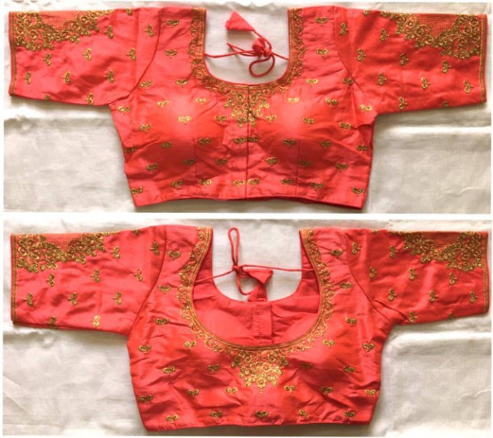 Latest Beautiful Silk Stitched Blouse for Women