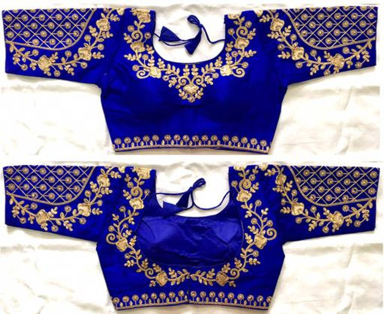 Latest Beautiful Silk Stitched Blouse for Women