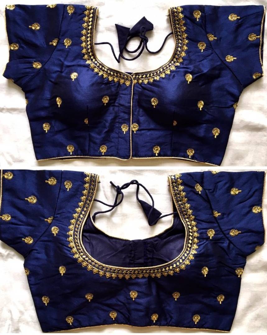 Latest Beautiful Silk Stitched Blouse for Women