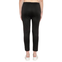 Load image into Gallery viewer, Cotton Lycra Black Skinny Womens Trouser Pant